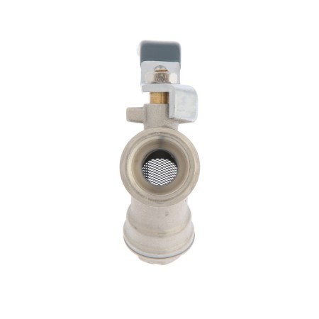 Ballic Aqualink, PN 30 tap, inner/internal thread 1/2 ", oblique filter, lever, nickel.-3