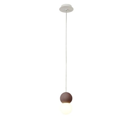 Suspended chandelier Mantra Galaxia, E27, 1x20W, 210 mm, white color