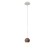 Suspended chandelier Mantra Galaxia, E27, 1x20W, 210 mm, white color