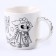 Mug for painting "Drakonchik" with a soft toy, 300 ml
