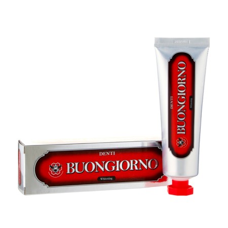 Buongiorno toothpaste whitening from coffee and tobacco plaque 100 g