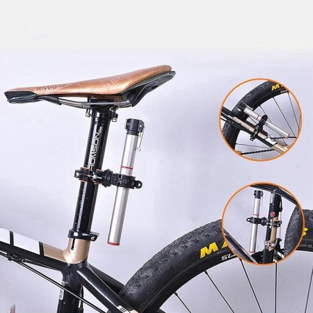 Mount for a bicycle lamp and pump, 10 x 5.6 cm-2