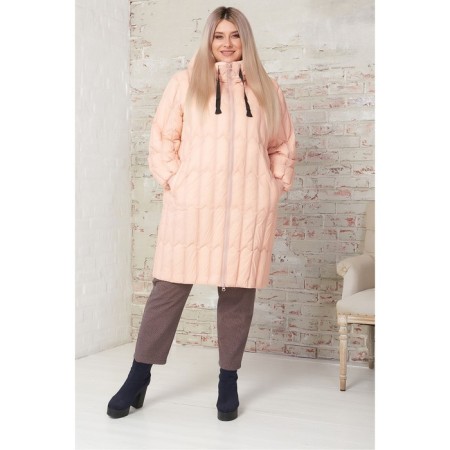 Female coat, size 56, powder color-1