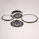 Causteen with PDU 1158/4CF LED 116W 3000-6000k Dimmer Coffee 63x45x12 cm Bayerlux