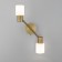 CORSO lamp, 2x40W E27, bronze color