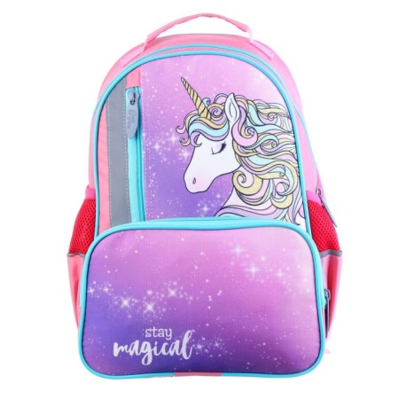 School backpack, 37 x 26 x 13 cm, ergonomic back, calligrata ORT "Unicorn"-9