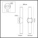 Wall lamp IP20 LED 12W 540lm