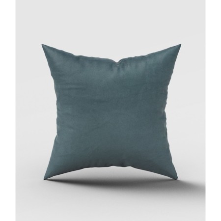 Decorative pillow "velor", size 40x40 cm, blue color