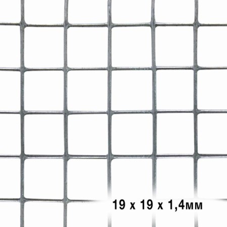 Universal grid, 0.5 × 5 m, cell 1.9 × 1.9 cm, thickness 1.4 mm, galvanized metal-1