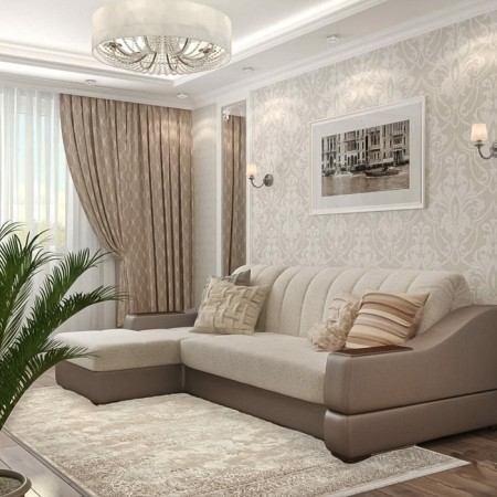 Rectangular carpet Valentis mikonos, size 160x300 cm, color Cream/kahve-2