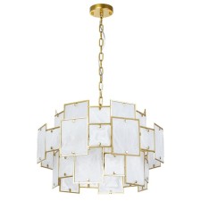 Suspended chandelier Arte Lamp Theemin A4068LM-12SG, E14, 12x40 W, 59x59x36 cm, golden