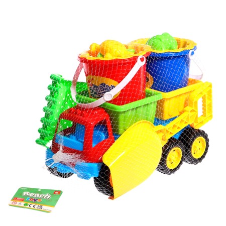 Set for playing in the sand "Truck", 10 items-13