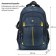 Brauberg Titanium Brauber Universal, 3 compartments, blue, yellow inserts, 45x28x18 cm, 270768
