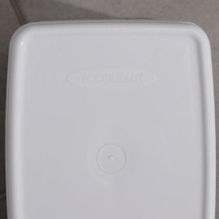 Contamer container "Camellia", 4 l, white color-3