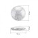 Lamp SPB-6-36-6.5K SYUZI 36W 6500K 1850LM