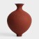 Vase for flowers decorative art Torracotta color 20 x 14 x 14 cm