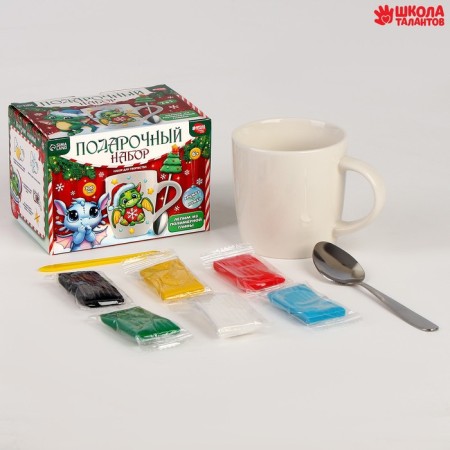 Set for decor mugs and spoons with polymer clay "Gifts for Dracos"-1