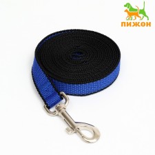 Leash 3 m x 2 cm, blue-black