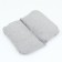 Stear with a pillow of a mowing, velvet, 50 x 40 x 23 cm, gray