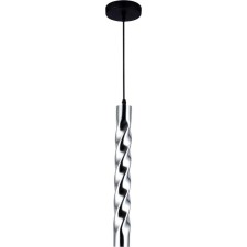 Светильник подвесной Stilfort 2052/09/01P Thrill, 1х3Вт, GU10, LED, 55х55х535-1450 мм, цвет чёрный