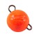 Cargo Cheburashka painted collapsible Yaman 10 pcs., 12 g, orange