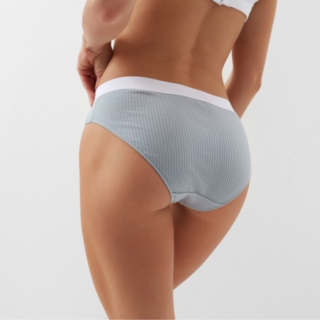 Panties of slips minku Rubber size 48-50, Gray color-1
