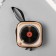 Casket Metal on the zipper "Music plate" 7x7x3.3 cm