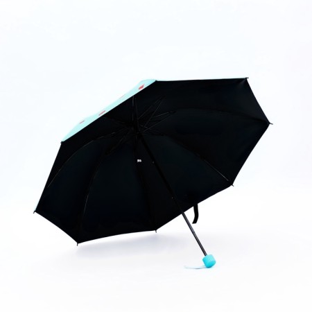 Umbrella fur R49/55 8SP 4sl eonge in/u berry berry round handle c/cut blue package-3