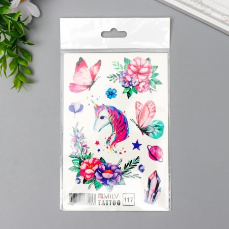 Tattoo on the body "Magic" 10x15 cm-3