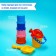 Set for playing in sand No. 106: scoop, 4 molds, watering can, mix