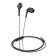 Hoco M40 headphones, wired, vacuum, microphone, jack 3.5 mm, 1.2 m, black