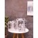 Figure Light "Gray Cuba", 25x20x15 cm, 90 LED, AAX8 batteries (not in set), glow warm white