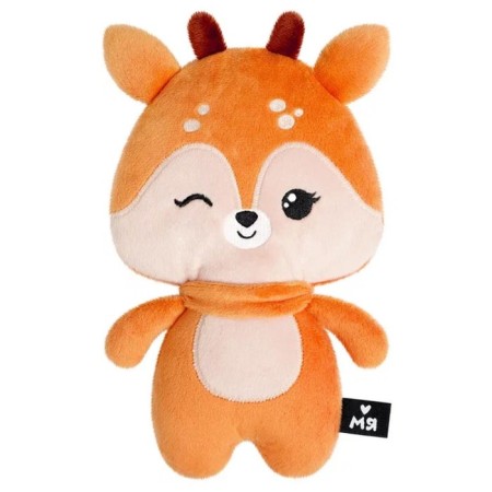 Developing toy "Olenenok", with cherry bones, 24 cm