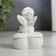 Souvenir Polystone Casket "Snowthrough angel on the heart" MIX 6.3x4.7x4.7 cm