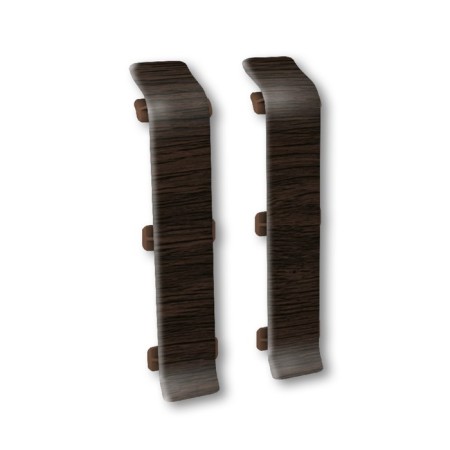 Lexide connector 80mm wenge (2pcs/blister)
