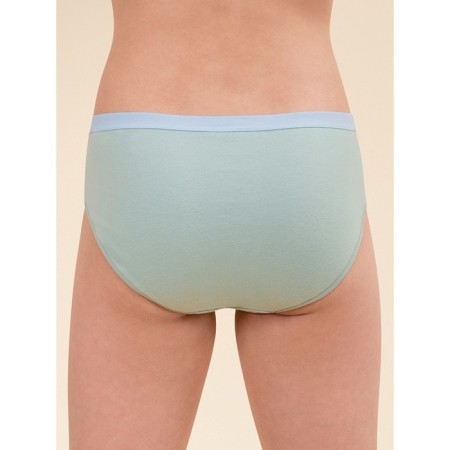Panties for girls, height 122 cm, menthol, milk, 3 pcs-10