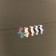 Suspension "Dog" marmalade, 3.3 × 3.4 cm, set 10 pcs., Color mix