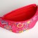 Board children's belt with lightning, lilac color/pink