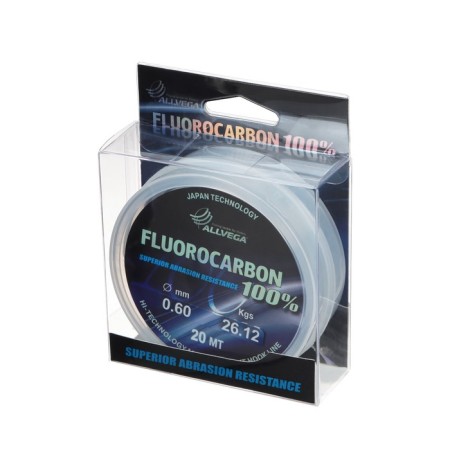 Monophile FX FX FX FLUOROCARBON LESTION 100%, diameter 0.60 mm, test 26.12 kg, 20 m, transparent-2