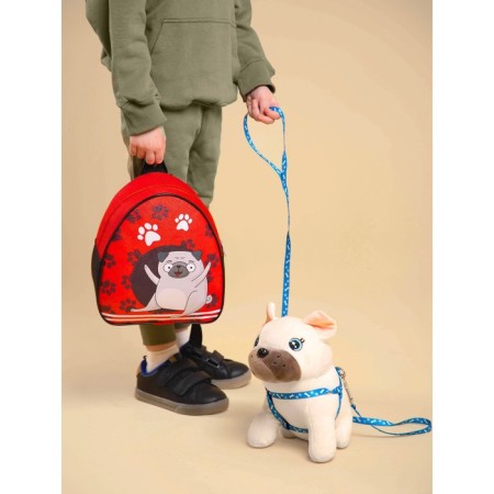 Soft toy in the backpack "Lucky Jack"-10