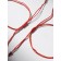 Bracelet-reinforcing "Red thread" Happy Family Mom is best friend, set 2 pcs., Color silver, D = 5.5 cm
