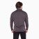 Polo male with long sleeve, brown color, size 46 (m)