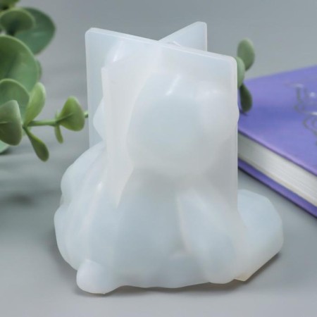 MOLD SILICON 3D "Bear Cristal" 6.3x6x5.6 cm-2
