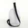 Textura lightning bag, external pocket, white color