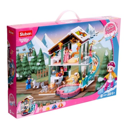 Constructor Pink Dream "A Suburban House with a Basin", 439 details-4