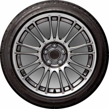 Spare wheel cover wheel wheel, R15, diameter 67cm, eco -leather (polyester), S06301055