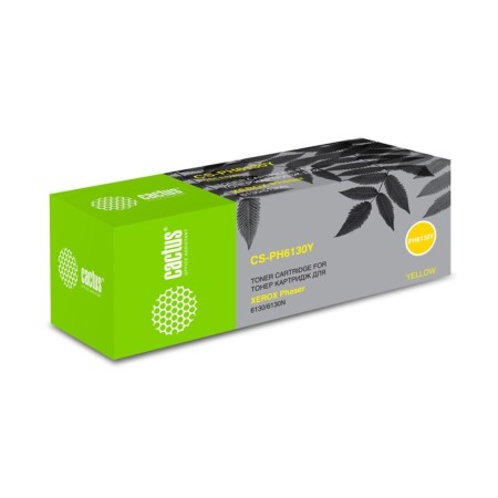 CACTUS CSTUS CSTus 106R01284 Yellow for Xerox Phaser 6130 (1900K), yellow-1