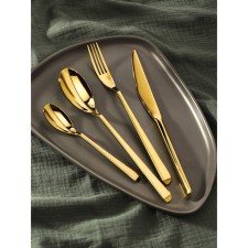 A set of cutlery made of stainless steel Magistro Giant, 4 objects, the color of the gold