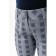 Female trousers, size 52, gray color