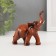 Souvenir Polystone "Indian Elephant" 9x8x5 cm